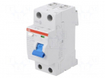 RCD breaker | Inom: 40A | Ires: 30mA | Max surge current: 5000A | 400V