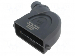 Enclosure: for rectangular connectors | Han Eco B | size 16B | M25