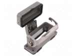 Enclosure: for HDC connectors | size 10A | with latch | with cover