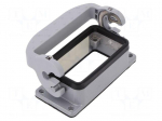 Enclosure: for HDC connectors | size 10 | Pitch: 57x27mm
