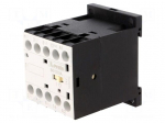 Contactor: 3-pole | NO x3 | Auxiliary contacts: NO | 24VAC | 12A | DIN