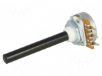 Potentiometer: shaft | single turn | 470&Omega; | &plusmn;20% | 0.4W | linear | 6mm