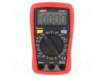 Digital multimeter | LCD,with a backlit | VDC: 200m/2/20/200/600V
