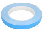 Tape: heat transfer | W: 15mm | L: 33m | Thk: 0.2mm | 800mW/mK | LDPE