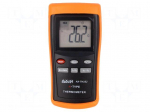 Meter: temperature | LCD (1000) | -200&divide;1370&deg;C | Accur: &plusmn;(1% + 1&deg;C)