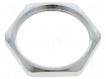 Nut | M32 | stainless steel | 36mm | Thread: metric | Pitch: 1,5