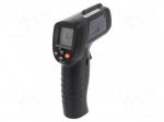 Infrared thermometer | LCD,with a backlit | -20&divide;550&deg;C | &epsilon;: 0,1&divide;1