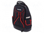 Backpack | tool case | black-red