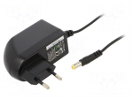 Power supply: switching | mains,plug-in | 18VDC | 1.33A | 24W | 81.39%