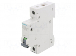 Circuit breaker | 230/400VAC | Inom: 25A | Poles: 1 | Charact: B | 10kA