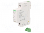 Surge arrester | Type 1+2 | Poles: 1 | for DIN rail mounting | IP20