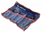 Tools set: pliers | case | cutting,adjustable,universal | 4pcs.