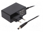 Power supply: switching | mains,plug-in | 24VDC | 1A | 24W | 86.09%