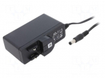 Power supply: switching | mains,plug-in | 24VDC | 1A | 24W | Plug: none