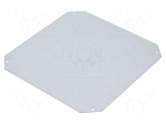 Mounting plate | zinc-plated steel