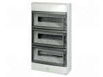 Enclosure: for modular components | IP65 | grey | No.of mod: 42 | AK