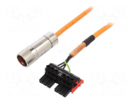 Cable: servo drive | Standard: Siemens | chainflex | 5m | harnessed