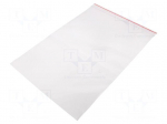 Self-seal bag | L: 320mm | Width: 230mm | Thick: 45um | polyetylene
