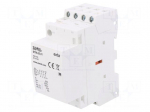 Contactor: 4-pole installation | 25A | 230VAC | NC + NO x3 | STM