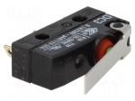 Microswitch SNAP ACTION | 0.1A/250VAC | with lever | SPDT | ON-(ON)