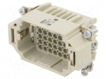 Connector: HDC | contact insert | male | EPIC H-DD | PIN: 42 | 10A | 250V