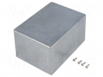 Enclosure: multipurpose | X: 102mm | Y: 140mm | Z: 77mm | 1550 | aluminium
