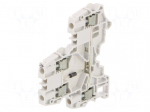 Splice terminal: rail | Entrelec | 300V | for DIN rail mounting
