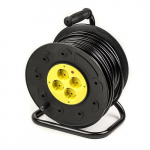 Extension Cord with Reel 50m, 4 sockets, 3x2.5mm2