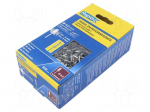 Rivet | aluminium | Rivet diam: 4mm | L.rivet: 8mm | 500pcs.