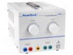 Laboratory power supply: standard | 1&divide;15VDC | 1&divide;15VAC | 0&divide;5A | 75W