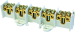 HLACK A 35mm 5 pole with 2 x outgoing terminals 25mm