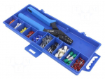 Tools set: designed for terminal crimping | box | 0.5&divide;16mm2