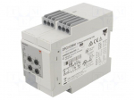 Voltage monitoring relay | for DIN rail mounting | DPC | SPDT x2