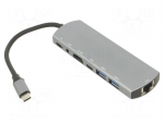 Adapter | USB 3.0,USB 3.1 | nickel plated | 0.15m | black | PVC | 5Gbps