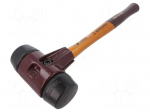 Hammer | 405mm | W: 150mm | 1.55kg | 60mm | round | rubber | wood | SIMPLEX
