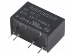 Converter: DC/DC | 2W | Uin: 4.5&divide;5.5VDC | Uout: 5VDC | Iout: 400mA | SIP7