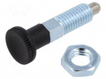 Indexing plungers | Thread: M10 | 6mm | stainless steel