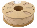 Filament: PLA | 1.75mm | wood-like | 190&divide;220&deg;C | 1kg