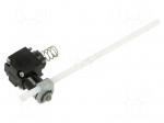 Driving head | plastic rod &Oslash;6 with 200mm length | plastic