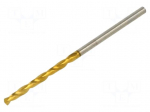 Drill bit | for metal | &Oslash;: 2mm | L: 49mm | Working part len: 24mm | case
