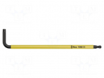 Wrench: Torx&reg; | spherical,with protection | T15H | Overall len: 90mm