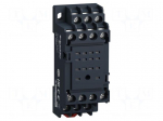 Socket | 7A | for DIN rail mounting | screw terminals | plastic | RXM