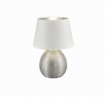Trio Luxor table lamp 35 cm E27 silver gaismeklis R50631089 4017807346015
