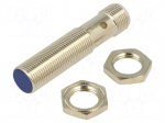 Sensor: inductive | OUT: NPN / NO | 0&divide;2mm | 12&divide;24VDC | M12 | IP67 | 200mA