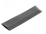 Heat shrink sleeve | glueless | 3: 1 | 19.5mm | L: 76.2m | black