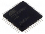 IC: microcontroller 8051 | Interface: SPI,UART | LQFP44 | AT89
