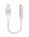 Swissten Lightning to Jack 3.5mm Audio Adapter for iPhone and iPad 15 cm