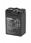 Patareisid, akusid ja laadijaid // Battery 12В, 6В, 4В pliihappega suletud AGM VRLA // Akumulator żelowy VIPOW 6V 4Ah (uniw.)