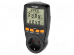 Controller | plug-in | IP20 | 16A | 230VAC 50/60Hz | Display: LCD | black