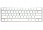Ducky One 3 Aura White Mini Gaming Keyboard, RGB LED - MX-Silent-Red